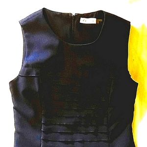 Calvin Klein Black Sleeveless Dress, Lined dress,Size 8